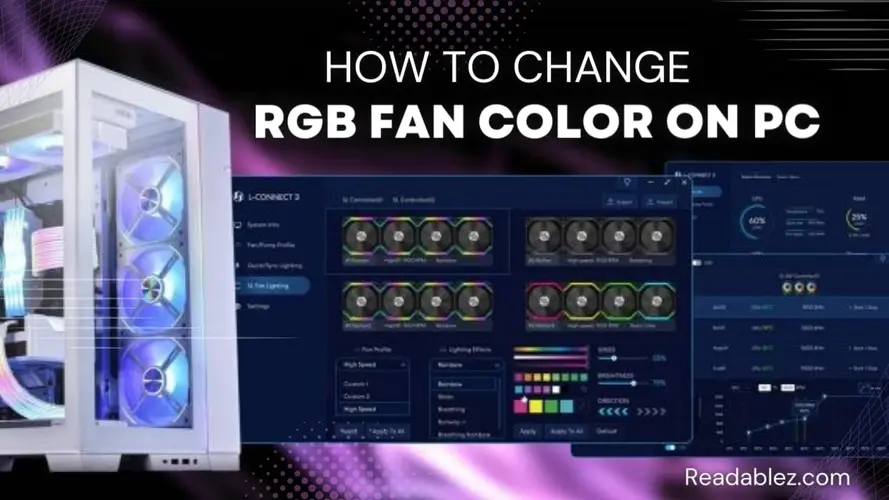 Reedablez - How to Change RGB Fan Color o…