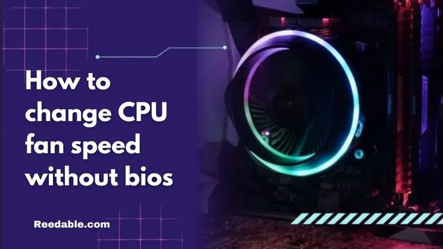 How to change CPU fan speed without bios in just 5 minutes? | 