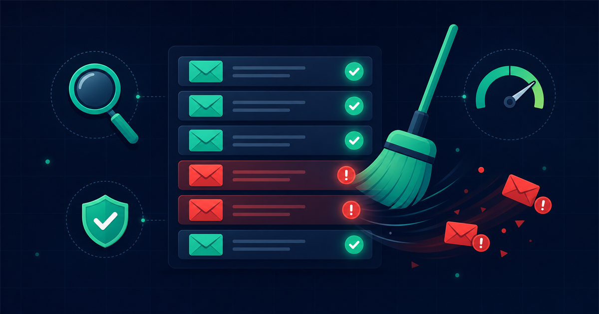 How to Clean Your Email List: A Step by Step Guide for 2026